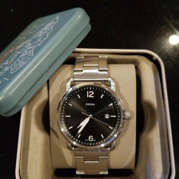 Fossil Other - Fossil The COMMUTER THREE-HAND STEEL WATCH FS5391